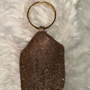 Rose Gold Sparkle Clutch